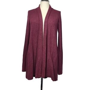 Anthropologie Saturday Sunday Maroon Open Cardigans S